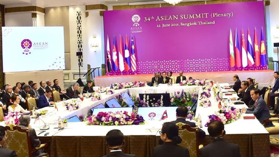 Usulan Indonesia soal outlook Indo-Pasifik mulus diterima dan diadopsi oleh KTT ASEAN di Bangkok.
