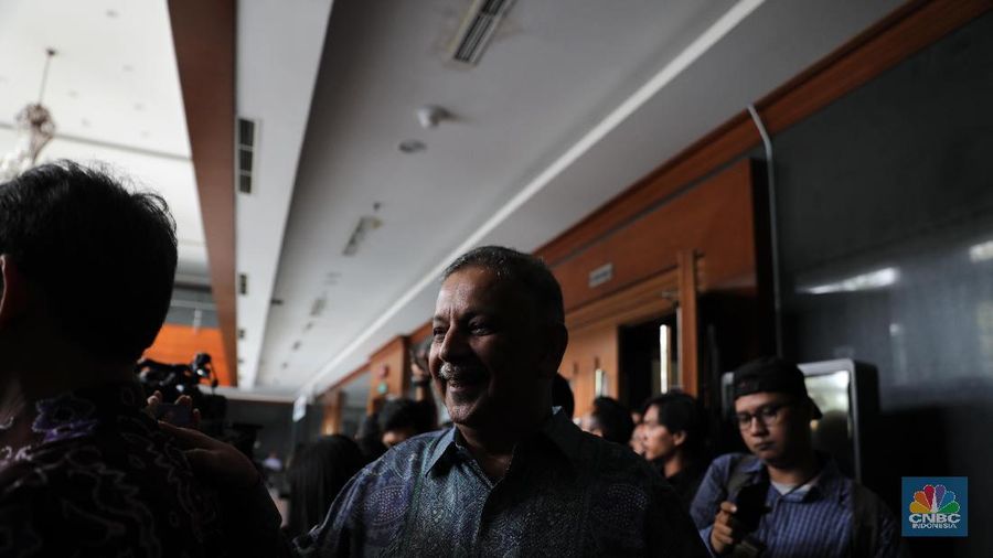 Mantan Direktur Utama PT PLN, Sofyan Basir jalani sidang perdana di Pengadilan Tindak Pidana Korupsi Jakarta, Senin (24/6/2019).