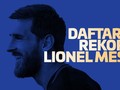 INFOGRAFIS: Daftar Rekor Lionel Messi
