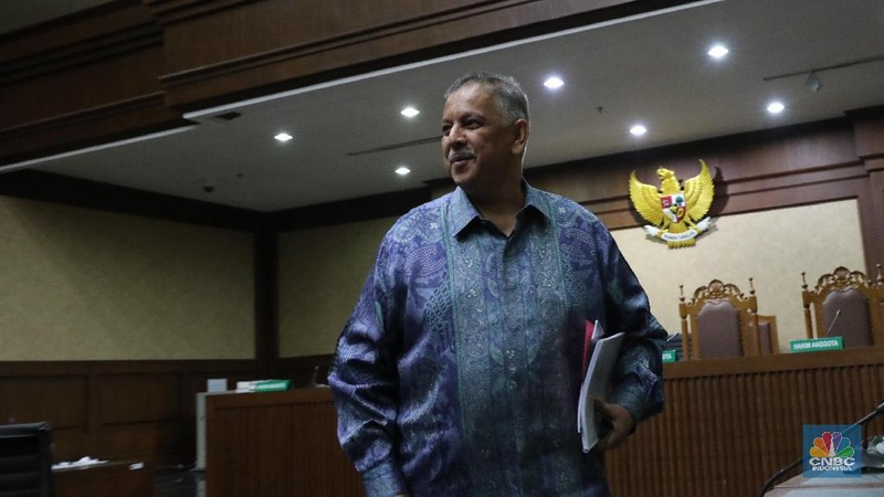 Mantan Direktur Utama PT PLN, Sofyan Basir jalani sidang perdana di Pengadilan Tindak Pidana Korupsi Jakarta, Senin (24/6/2019).