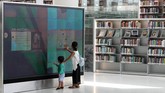 Pengelola perpustakaan menyebut kalau tempatnya merupakan perpustakaan gaduh.