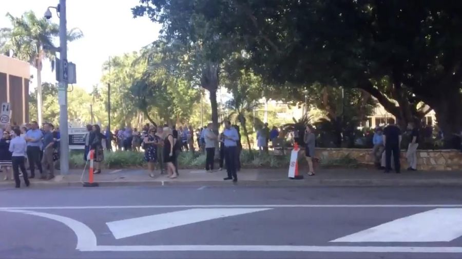 Konsulat Indonesia di Darwin, Australia, menjadi salah satu dari beberapa gedung di kawasan CBD kota itu yang harus dievakuasi, Senin.