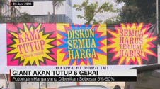 VIDEO: Tutup Beberapa Gerai, Giant Diskon Semua Barang