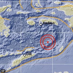 Setelah Papua, Gempa Guncang Maluku Magnitudo 7,7