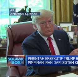 Trump Sahkan Sanksi Baru Iran