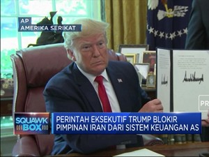 Trump Sahkan Sanksi Baru Iran
