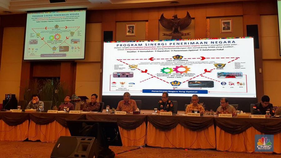 Kementerian Keuangan (Kemenkeu) melakukan sinergi untuk meningkatkan penerimaan negara.