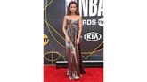 Aktris Hollywood asal Inggris Kate Beckinsale turut memeriahkan NBA Awards 2019. (LISA O'CONNOR / AFP)