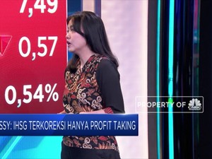 Profit Taking, IHSG Terkoreksi 0,04%