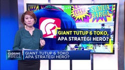 Giant Tutup 6 Toko, Ini Strategi Hero