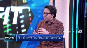 Kilau Emas Juga Bersinar di Toko Online