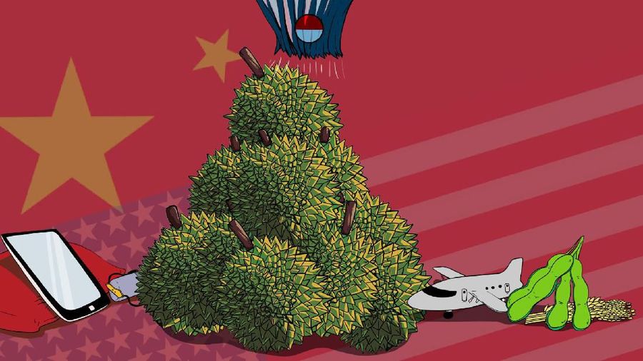 INFOGRAFIS, Indonesia Tak Dapat Durian Runtuh Perang Dagang