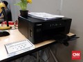 Printer Tinta Isi Ulang Canon Bisa Kirim Data Secara Nirkabel