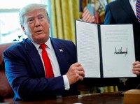Mayday! Trump Bakal Jatuhkan 'Serangan' Lagi ke Iran