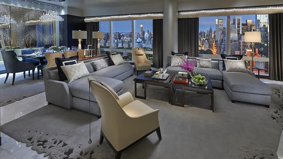Suite 5000 at the Mandarin Oriental, New York City (dok. mandarinoriental.com)