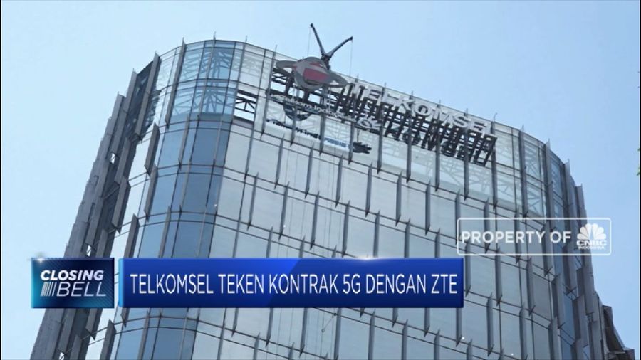 Telkomsel Teken Kontrak 5g Dengan ZTE (CNBC Indonesia TV)