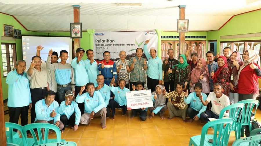CSR Pertamina yang mendukung program pemerintah dalam rangka menjaga Ketahanan Pangan Nasional, kembali memberikan bantuan.
