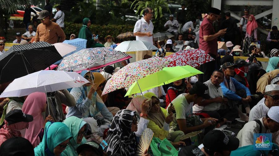Aksi tersebut bertepatan dengan jelang putusan sengketa Pilpres 2019.