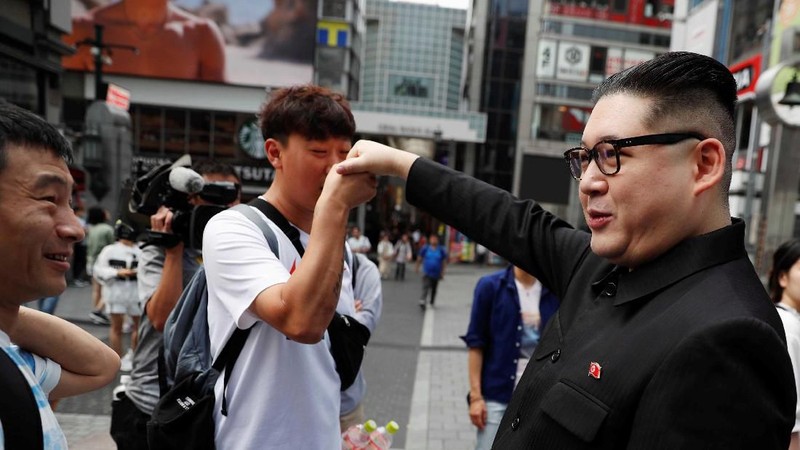 Menjelang G20 Summit 2019, Jepang dihebohkan oleh kehadiran Donald Trump dan Kim Jong Un gadungan.
