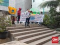 Tolak IMB Reklamasi, Belasan Mahasiswa Desak KPK Usut Anies