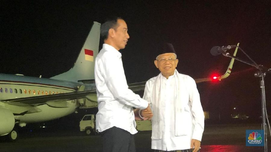 Jokowi menyampaikan beberapa poin dalam pidato menanggapi hasil putusan MK.