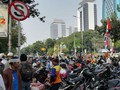 Sidang Putusan MK, Jalan Merdeka Selatan Jadi Tempat Parkir