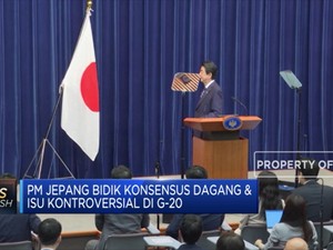 PM Jepang Bidik Konsensus Dagang & Isu Kontroversial di G20