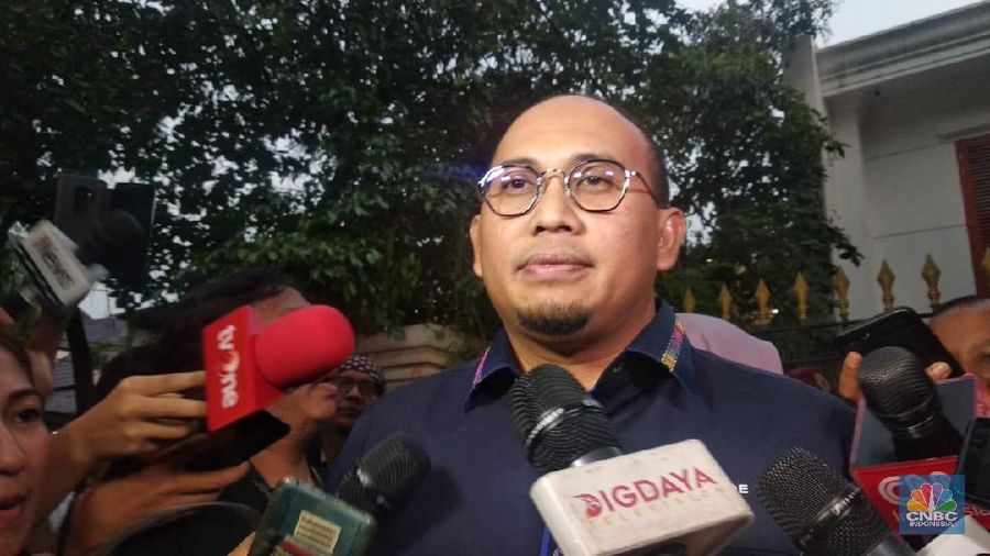 Juru Bicara BPN Prabowo-Sandi, Andre Rosiade (CNBC Indonesia/Rehia Indrayanti Beru Sebayang)