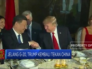 Jelang Pertemuan G20, Trump Kembali Tekan China