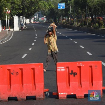 Begini Suasana Rekayasa Lalin Jelang Sidang Putusan MK