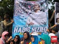 Pesan Rindu untuk Rizieq Shihab di Aksi Kawal MK