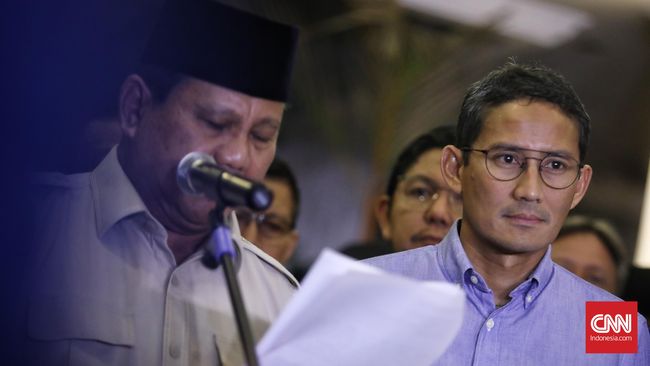 TKN Berharap Prabowo-Sandi Hadir di Penetapan KPU