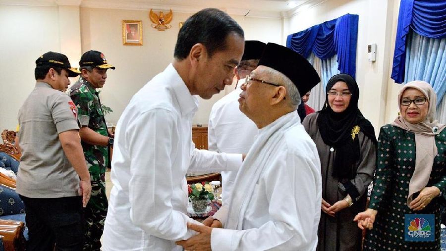 Calon Presiden Nomor Urut 01 Joko Widodo (Jokowi) memilih Bandara Halim untuk memberikan pernyataan