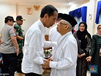Apa Kata Ma'ruf Amin Soal Menteri Muda Jokowi?