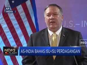 Menlu AS Bertemu Pemimpin India Bahas Ketegangan Dagang