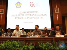 Kemenkeu & OJK Beri Sanksi ke Garuda Indonesia