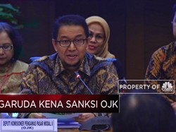 Kasus Laporan Keuangan, OJK "Hukum" Garuda Indonesia