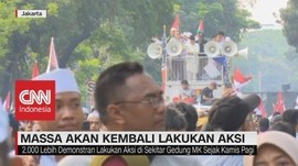 VDEO: Massa Akan Kembali Lakukan Aksi