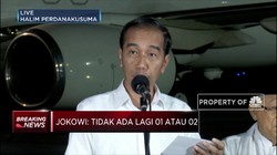 Resmi Menang, Jokowi Ajak Rakyat Kembali Bersatu