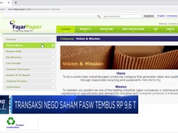 Transaksi Nego Saham FASW Tembus Rp 9,6 T