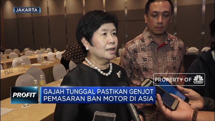 Gajah Tunggal Pastikan Genjot Pemasaran Ban Motor di Asia (CNBC Indonesia TV)