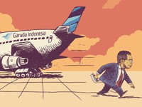 Poles Lapkeu, Ini Tumpukan Sanksi untuk Garuda Indonesia