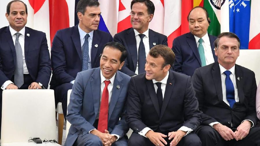 Hari kedua menghadiri Konferensi Tingkat Tinggi (KTT) G20, Sabtu, 29 Juni 2019, Presiden Joko Widodo mengikuti serangkaian kegiatan di Osaka, Jepang.