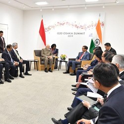 Bertemu PM Modi, Jokowi Minta Tarif Impor CPO Dihapus
