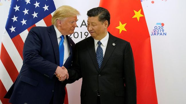 Pertemuan AS-China Lancar, Trump 'Tahan' Perang Dagang