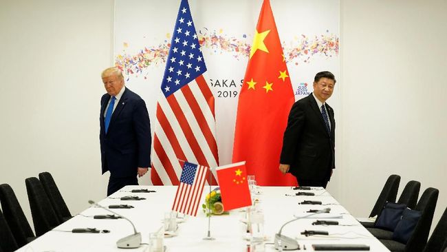 Utang AS ke China Jadi Medan Perang Baru Jinping vs Trump