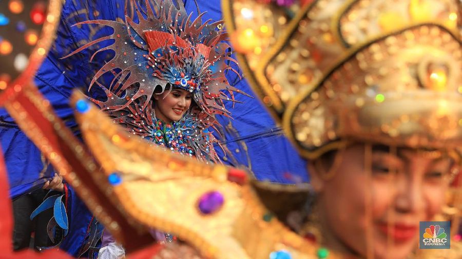 Jakarnaval merupakan salah satu rangkaian acara peringatan HUT DKI Jakarta ke-492.