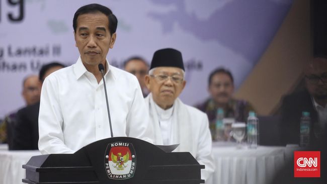Jokowi Tunggu Restu Koalisi Ajak Prabowo Gabung Kabinet - CNN Indonesia