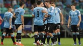 Drama adu penalti kemudian digelar usai 90 menit laga berakhir imbang tanpa gol. Luis Suarez yang menjadi eksekutor penalti Uruguay gagal menaklukkan kiper Pedro Gallese. (REUTERS/Ricardo Moraes)
