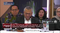 Saat KPU Jadikan Jokowi-Amin Presiden & Wapres 2019-2024